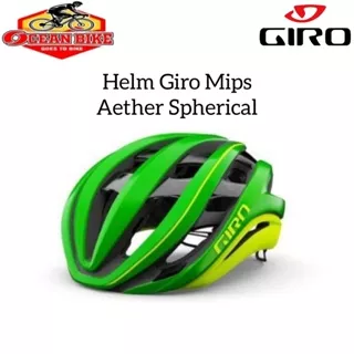 GIRO AETHER SPHERICAL MIPS GREEN HIGHLIGHT YELLOW HELM ROADBIKE BICYCLE HELMET ROAD BIKE MTB SELI