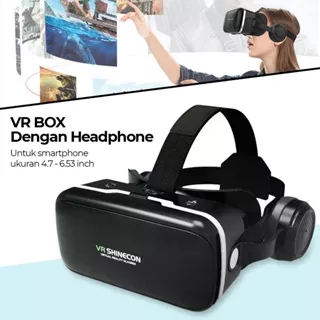 VR Box IMAX Giant Screen Kacamata Virtual Reality 3D Glasses