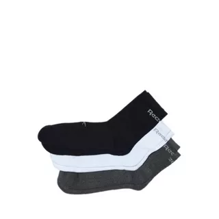 Reebok 3P Quarter Men's Socks - Melange/White/Melange