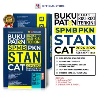Buku STAN 2024 2025 / Buku Paten SPMB PKN STAN CAT 2024/2025