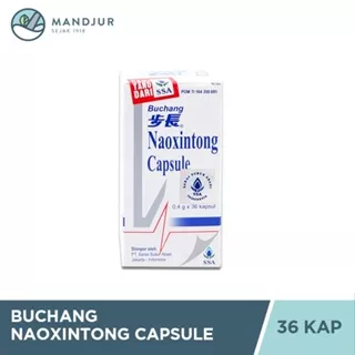 Buchang Naoxintong 36 Kapsul - Herbal Pelancar Sirkulasi Darah