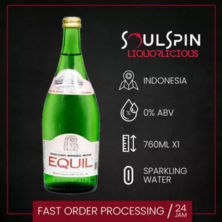 EQUIL Sparkling Mineral Water 760ml