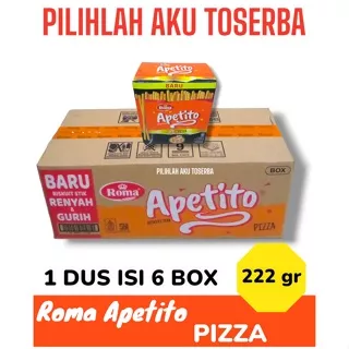 Biskuit Roma APETITO PIZZA Box - ( HARGA 1 DUS )