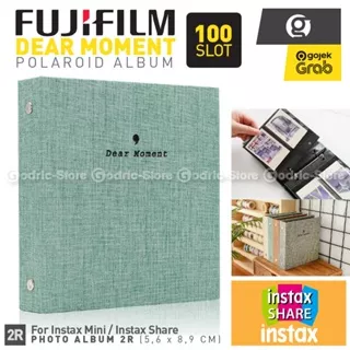 Album Dear Moment 100 Foto Fujifilm Instax Mini 8 / 9 / 11 / 12 / 40 / 90 / SP1 / SP2 / Link / Liplay / EVO / Photo Size 2R / Etc