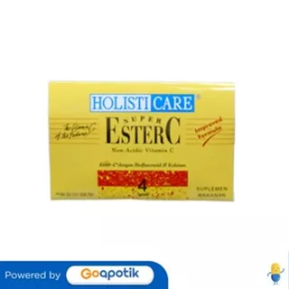 Holisticare Super Ester-C Strip 4 Tablet