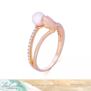 Cincin Emas Mutiara The Caribbea Shells - Atlantis Series