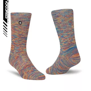 StayCool Socks Kaos Kaki Lifestyle Stripe - Varia Twist Red