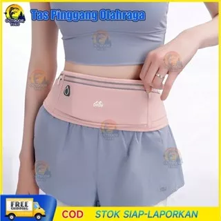 Tas Pinggang Olahraga Tas Ponsel Lari Peralatan Luar Ruangan Pria dan Wanita Tas Sabuk Mini Baru Tak Terlihat Tahan Air Tas Pinggang Olahraga Premium Lycra Sport Waist Bag Waterproof T-52 Tas Pinggang Lari Tas Pinggang Slim Belt Fanny Pack Dudukan Telepon