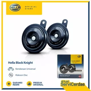 Klakson Disc Hella Black Knight 24V - Klakson mobil