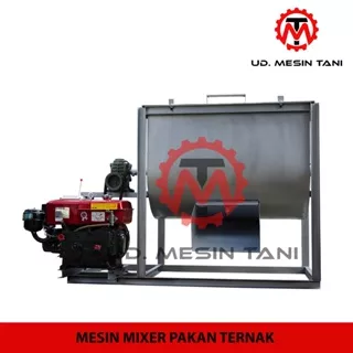 Mesin Mixer Pakan Ternak / Mixer Baglog Jamur Type C KAP 300 KG