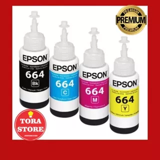 Tinta Reffil 664 Premium Color EPSON L120 L121 L210 L220 L300 L310 L350 L355 L360 L365 L380 L385 L405 L485 L550 L555 L565 L655