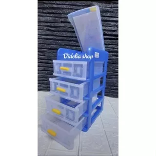 Laci susun 5 Kecil SHINPO / Laci Mini / Mini Container / Plastik