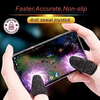 SS022 SARUNG JEMPOL JARI GAMING 1 PASANG 2 PCS / ANTI BASAH KERINGAT GAME PUBG MOBILE LEGEND FREE FIRE TOUCH SCREEN