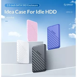 Ssd hdd harddisk enclosure orico 2.5 sata III usb 3.0 5Gbps 4tb 25pw1-u3 - Casing hard disk drive external 2.5 inch sata3