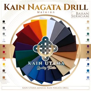 Kain Utama Kain Nagata Drill Japan Drill Bahan Seragam Eceran Meteran