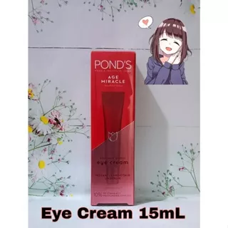 Eye Cream PONDS Age Miracle Anti Aging+Glowing with Retinol, Niacinamide & Prebiotic 15ml - Cream Mata POND'S