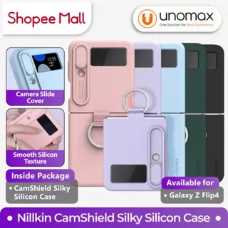 Case Samsung Galaxy Z Flip4 / Z Flip 4 Nillkin CamShield Silky Silicone Camera Cover Slide Casing