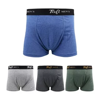 Taft - 1pcs Celana Dalam Pria Boxer Pendek CD Cowok Karet Besar TM 6211 1s