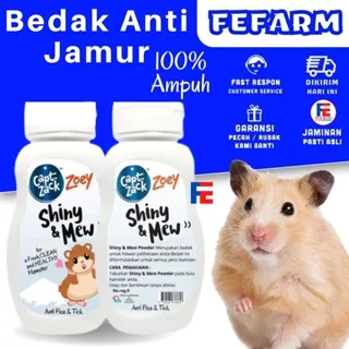 BEDAK HAMSTER POWDER Bedak Anti Jamur Iritasi Kulit Hamster FEFARM