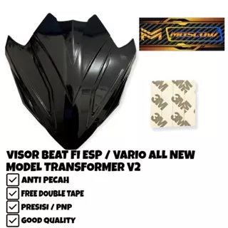 visor beat fi esp new 2018 2019 dan vario 125 150VISOR BEAT FI ESP NEW VARIO 125 VARIO 150 ALL NEW MODEL TRANSFORMERS MERK MOSCOW BONUS DOUBLE TAPE