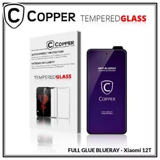 Xiaomi 12T - COPPER Tempered Glass ANTI-BLUERAY (Full Glue)