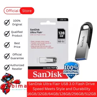 SANDISK USB Flashdisk Flashdrive 16GB/32GB/64GB/128GB Ultra Flair CZ73 USB 3.0 sandisk usb flash disk flash drive ultra fair 3.0 cz73