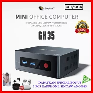 Mini PC Beelink GK35 Series Intel Apollo Lake Dual HDMI Windows 10