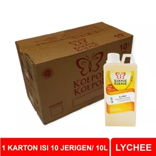 Koepoe Koepoe Perisa Pasta Leci (Lychee) 1 Karton isi 10 Liter