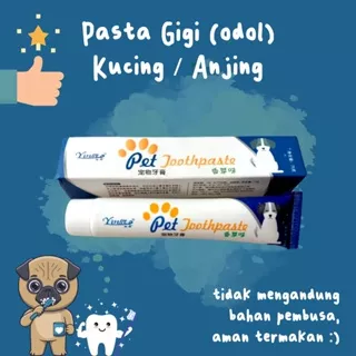 Odol Kucing / Odol Anjing - Pasta Gigi Kucing / Anjing 75gr Yingte