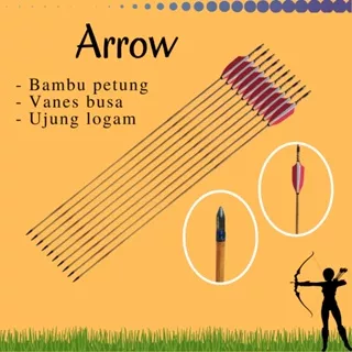 Arrow Anak Panah Bambu Petung