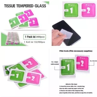 Tisu temperd Glass tisu pembersih tisu pembersih kaca hp