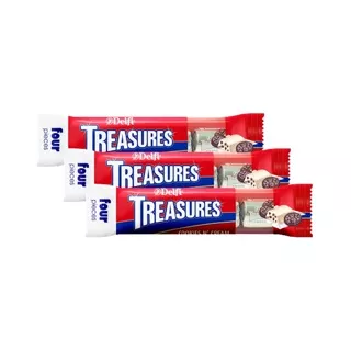 Delfi Treasures Cookies n' Cream 3 x 36g