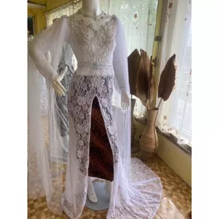 kebaya ijab/kebaya pengantin putih