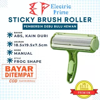 Pembersih Bulu Kucing Pet Hair Removal Sticky Brush Roller Hewan Anjing Remover Cleaner Sikat Rambut Debu Pakaian Baju Sofa Kasur Karpet Matras Selimut