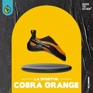 Sepatu Panjat Tebing La Sportiva COBRA Orange - Climbing Shoes