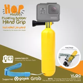 Bobber Floating Hand Grip for Action Cam Pelampung Air Tongsis Camera like Xiaomi Yi / Gopro / Brica dll
