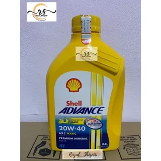 OLI SHELL AX5 MATIC SAE 20W-40 800 ML ORIGINAL Oli Motor yamaha Oli Motor Vario Oli Motor Matic termurah Oli Motor Matic 110 termurah Oli Matic 125cc termurah Oli Motor Matic Original termurah Oli Motor Original termurah