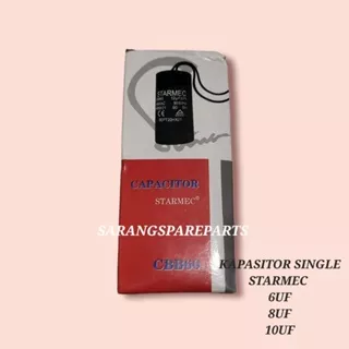 CAPACITOR SINGLE / KAPASITOR SINGEL 6 UF 8 UF 10 UF / KAPASITOR SINGLE 6UF 8UF 10UF