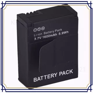 Battery Replacement 1600 mAh for GoPro HD Hero 3/3 - AHDBT-301