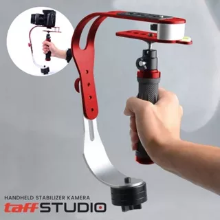 Handheld Stabilizer Kamera DSLR GoPro Xiaomi Yi - OMCSAXRE Red