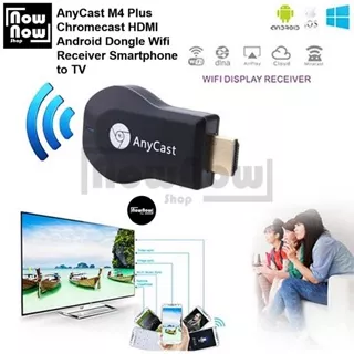 AnyCast M4 Plus Chromecast HDMI Android Dongle Wifi Receiver Smartphone to TV WIFI Display HDMI Receiver Penghubung TV HDMI Screen Mirroring Wireless Display