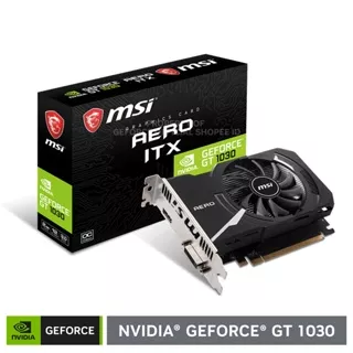 MSI GeForce GT 1030 AERO ITX OC | 2GB GDDR4