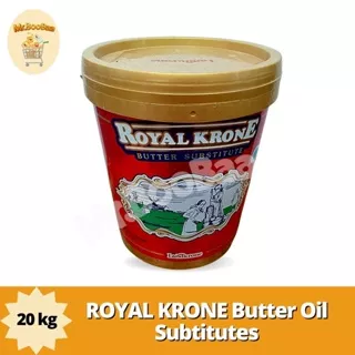 ROYAL KRONE Butter Oil Subtitutes 20 Kg (1 Pail) - Margarin / Mentega - B.O.S ROYAL KRONE (INSTANT ONLY)