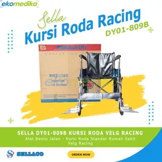 Kursi Roda Standar Velg Racing SELLA DY 809B Wheelchair Kursi Roda Racing SELLA KY 809