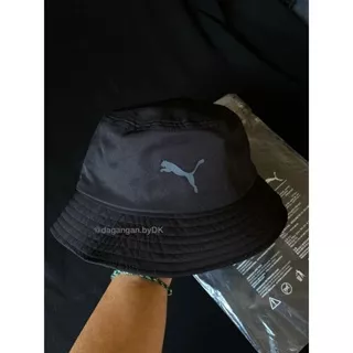 Topi Bucket Hat Puma Hitam Original 100% (NEW)