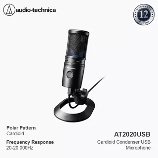 Audio-Technica AT2020 USB Cardioid Condenser USB Microphone