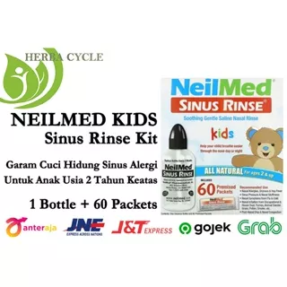 Neilmed Sinus Rinse Kids botol kecil + Prepax 60 Sinusitis Anak Neilmed Kids Sinusitis Alami