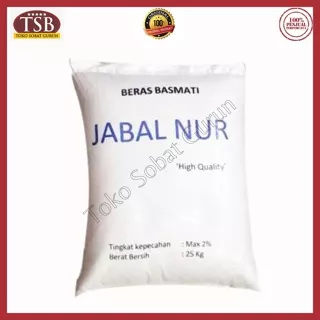 Beras Basmati Jabal Nur Shukriya Premium Gold 25Kg Creamy Sella