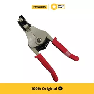 Krisbow Wire Stripper Tang Potong Kawat 1.0-3.2 Mm