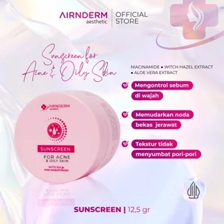 Airnderm Aesthetic Sunscreen For Acne & Oily Skin (by AIRIN BEAUTY)